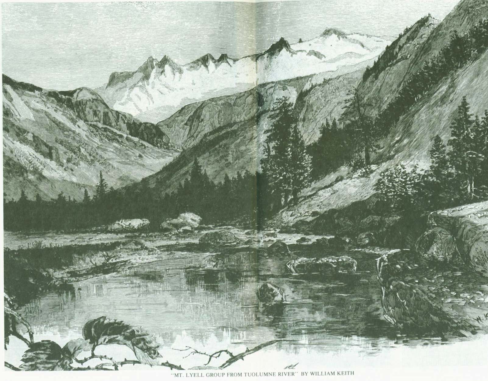 IN THE HEART OF THE CALIFORNIA ALPS: a near view of the High Sierra in 1872. vist0026e